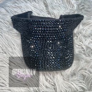 Rhinestone visors